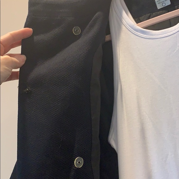 Tibi black swing coat, size xsmall - Picture 8 of 8